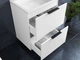 Тумба Status Hartia 60, с умывальником Aria Low 60 - изображение 8