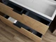 Тумба Status Hartia 120 Дуб, с умывальником Aria Low 120 - изображение 4