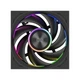 Вентилятор PcCooler Light Wing F7 X120 ARGB 120 мм PWM Black - изображение 3