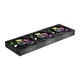 Вентиляторы PcCooler Light Wing F7 X120 ARGB 120 мм PWM, 3 шт Black - изображение 2