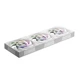 Вентилятор PcCooler Light Wing F7 X120 ARGB 120 мм PWM 3 шт White - изображение 2