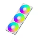 Вентилятор PcCooler F3 S120 ARGB 120 мм PWM White, комплект 3 шт - изображение 1