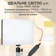 Светодиодная LED лампа со штативом 2,1м видеосвет прямоугольная студийная для фото видео тиктока визажиста блогера предметной съемки 3 режима света регулировка наклона поворотная кольцевая панель софтбокс от USB с пультом PL-26 Черная - изображение 2