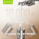Кабель BAVIN U-CB385-M FAST CHARGING 18W Micro-USB/Type-C 1M White - изображение 6