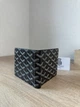 Гаманець Goyard монограмний чоловічий гаярд у фірмовій коробкці Гоярд чорний - зображення 5
