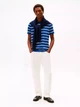 Футболка хлопковая длинная мужская Tommy Hilfiger 162532906 M Синий/Белый (1161147202) - изображение 3