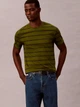 Футболка хлопковая длинная мужская Calvin Klein 329313578 XL Зеленая (1161399369) - изображение 4