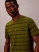 Футболка хлопковая длинная мужская Calvin Klein 329313578 XL Зеленая (1161399369) - изображение 5