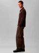 Поло длинное мужское Calvin Klein 383268112 2XL Коричневое (1161383865) - изображение 4