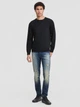 Джемпер чоловічий Guess 64856470 2XL Чорний (1161337149) - зображення 3
