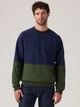 Свитшот на флисе мужской Levi`s 873726742 XL Синий/Зеленый (1160664096) - изображение 1