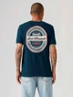 Футболка бавовняна довга чоловіча Levi`s 832078885 2XL Синя (1161283263) - зображення 2