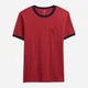 Футболка бавовняна чоловіча GAP 182644183 2XL Червона (1160663751) - зображення 4