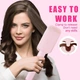 Waver Curling Iron Hair Crimper – плойка для хвиль і завивки, 2 в 1, керамічна, 3 стрижні, рожевий - зображення 7