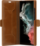 Etui książkowe na smartfon Dbramante1928 Copenhagen Slim do Samsung Galaxy S22 Ultra Tan (CSSUGT001437) - obraz 1