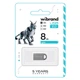 USB флеш накопитель Wibrand 8GB lynx Silver USB 2.0 (WI2.0/LY8M2S) (354668) - зображення 2