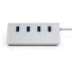 Концентратор Vinga Type-C to 4*USB3.0 1.0m cable aluminium (VCPHCU304) - зображення 3