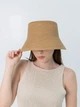 Шляпа панама летняя с рафии D.Hats цвет коричневый - изображение 1