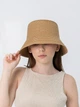 Шляпа панама летняя с рафии D.Hats цвет коричневый - изображение 2