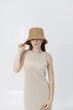 Шляпа панама летняя с рафии D.Hats цвет коричневый - изображение 3