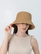 Шляпа панама летняя с рафии D.Hats цвет коричневый - изображение 4