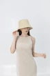 Шляпа панама летняя с рафии D.Hats цвет бежевый - изображение 4