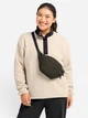 Спотривна сумка крос-боді через плече Jack Wolfskin Konya Hipbag A66075-E0205 Темно-сіра (4064886703604) - зображення 2