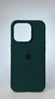 Чохол WAVE Full Silicone Case із захистом 360 по корпусу з внутрішнєю мікрофіброю для iPhone 16 Pro Max Atrovirens - зображення 1