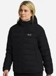 Пуховик женский Jack Wolfskin A66374-6000 L Черный (4064886760478) - изображение 1
