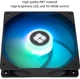 Вентилятор Thermalright TL-C12RB-S V2 120 мм ARGB, 4-Pin PWM, Reverse Fan, чорний - изображение 5