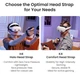 Крепление KIWI design H4 Halo Strap для Meta Quest 3 / 3S, регулируемый VR ремешок - изображение 5