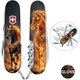 Складной нож Victorinox HUNTSMAN ZODIAC Золотой конь 1.3713.Z5220pk - изображение 1