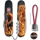 Складной нож Victorinox HUNTSMAN ZODIAC Золотой конь 1.3713.Z5220pk - изображение 3