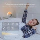 Світловий будильник зі сходом сонця AFEXOA, RGB нічник, 7 мелодій, 9 кольорів, таймер сну та повтор уцінка - зображення 3