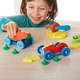 Набор теста для лепки гоночных автомобилей Green Toys (12 предметов) - изображение 2