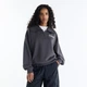 Женская черная спортивная кофта Trackside 1/2 New Balance Zip 36 (S) (WT62G8VGBLK) - изображение 1
