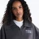 Женская черная спортивная кофта Trackside 1/2 New Balance Zip 36 (S) (WT62G8VGBLK) - изображение 3