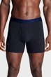 Трусы боксеры, 3 штуки Under Armour 46(S) Синий-серый (153952) - изображение 3