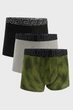Трусы боксеры, 3 штуки Under Armour 46(S) Черный-серый-зеленый (153956) - изображение 1