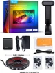 Набір адаптивного підсвічування Govee H605C Envisual TV Backlight T2 with Dual Cameras 75-85 RGB Чорний (H605C312) - зображення 2