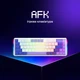 Бездротова механічна ігрова Bluetooth клавіатура Proove Gaming AFK формату 65% 68 клавіш компактна з RGB-підсвічуванням USB 2.4ГГц біла - зображення 2
