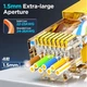 Конектор RJ45 cat.7 SF/UTP STP 3/50μ 8p8c AMPCOM - изображение 4