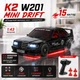 Радіокерована дрифт машинка K2 Mercedes W201 Mini Drift 1:43 4WD до 15 км/год RC авто на пульті з підсвіткою - зображення 1
