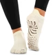 Носки для йоги та пілатесу із закритими пальцями нековзні BLOOM YOGA SOCKS LB7081 (хлопок, спандекс, еластан, PVC, р-р 36-41, білий) - зображення 1