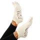 Носки для йоги та пілатесу із закритими пальцями нековзні BLOOM YOGA SOCKS LB7081 (хлопок, спандекс, еластан, PVC, р-р 36-41, білий) - зображення 6