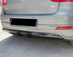 Задний диффузор DPT V-2 черный глянец для Volkswagen Golf 5 2003-2009 гг - изображение 1
