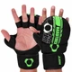 Перчатки крабы спарринговые для MMA тренировочные с открытыми пальцами Hard Touch 00126 размер S Black-Green - изображение 3