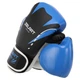Перчатки боксерские тренировочные на липучке Zelart Fight Gear 7652 размер 10 унций Black-Blue - зображення 3