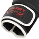 Перчатки боксерские тренировочные на липучке Zelart Fight Gear 7652 размер 10 унций Black-Red - зображення 5