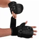 Перчатки крабы спарринговые для MMA тренировочные с открытыми пальцами Hard Touch 00126 размер S Black - изображение 2